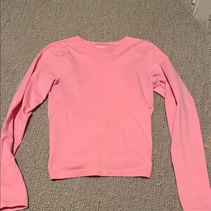 Wild Fable Bright Pink Long Sleeve Tee